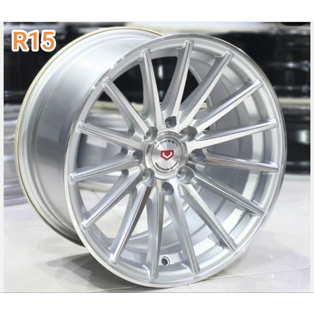 Velg Vossen VFS 2 R15 Silver 4x100 / 114