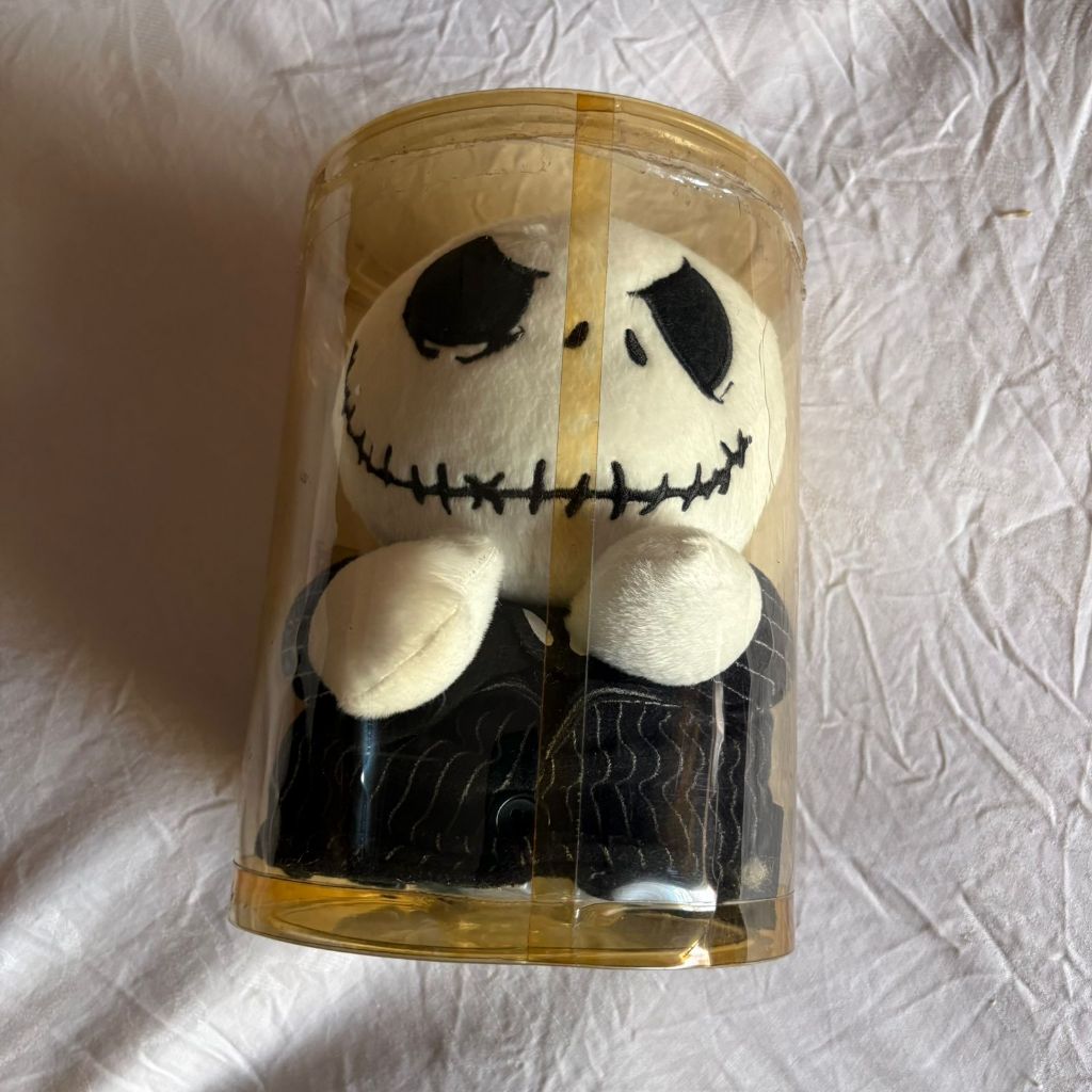 Boneka Jack Skellington Disney The Nightmare Before Christmas Plus Tabung Display Disney Jack Skelli