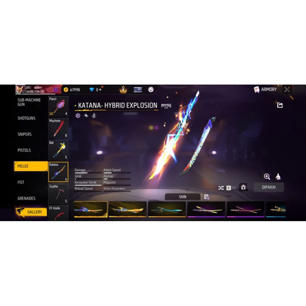 READY Akun FreeFire asli Aman Mumer Lengkap Dijamin Uang kembali