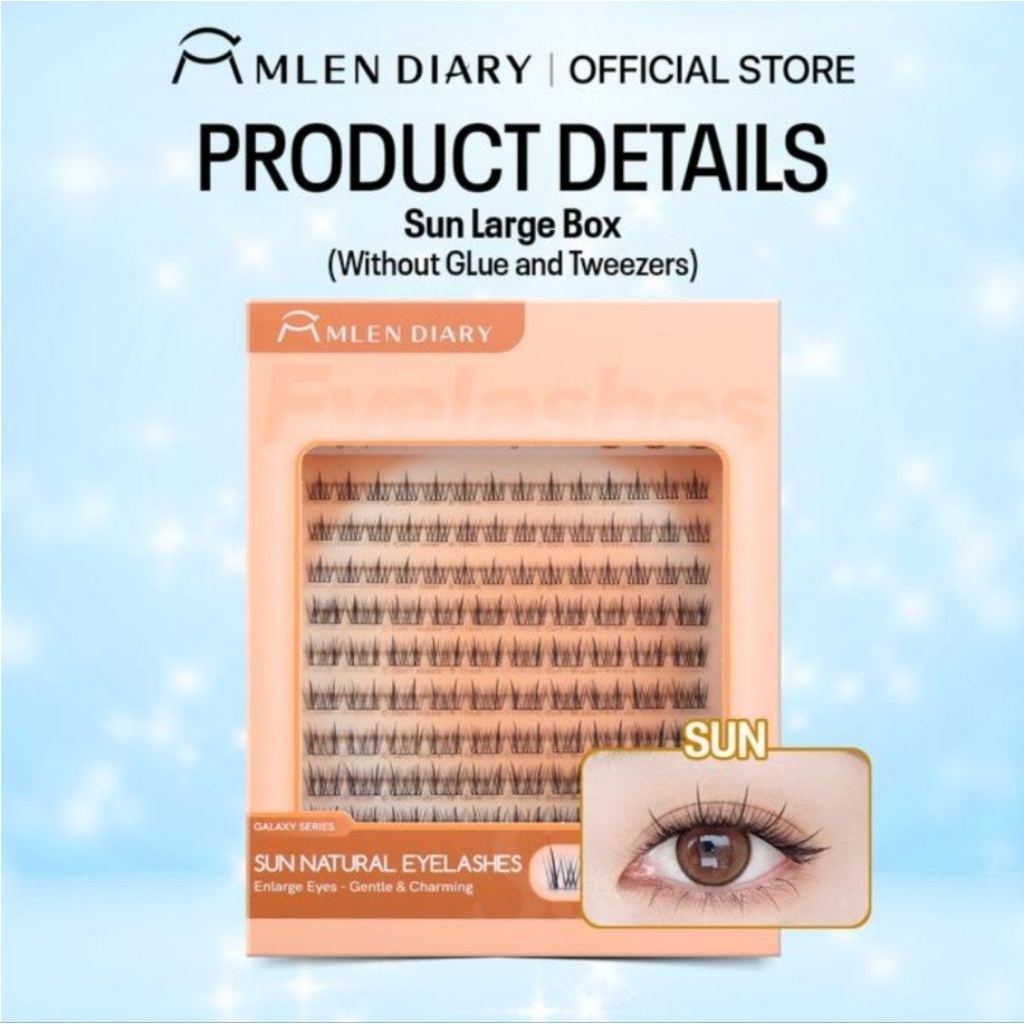 BY.FAST-Mlen Diary Eyelash Sun Natural Big