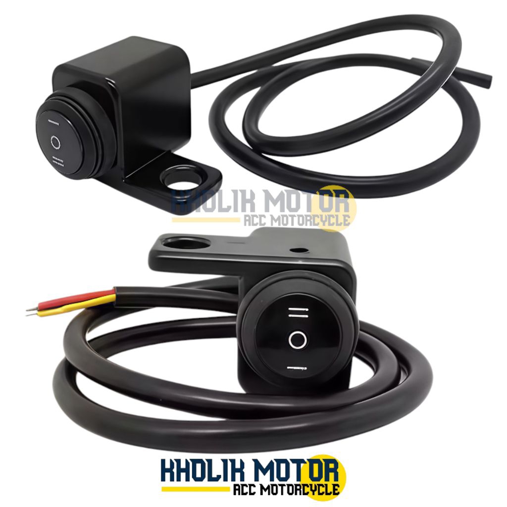 TOMBOL SAKLAR 3 MODE LAMPU TEMBAK/D2 LASER