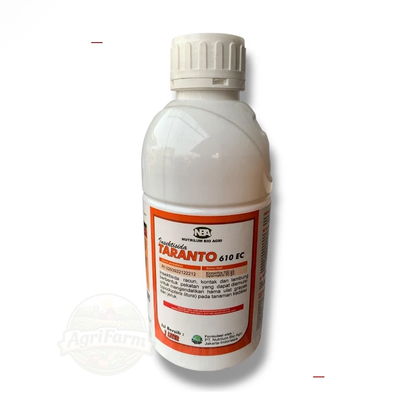 Insektisida Taranto 610EC 1 Liter 500ML | Insektisida sejenis Starban, starelle, fostin dll