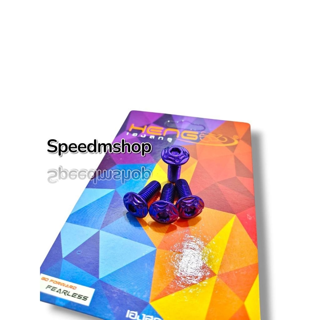 baut cakram piringan titanium baut piringan dart 12 model bintang beat mio n max vario