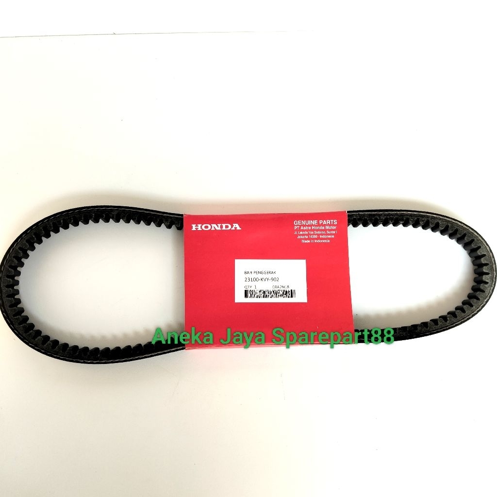 VAN BELT KVY HONDA BEAT KARBU FANBELT BAN PENGGERAK MOTOR BEAT LAMA SPACY KARBU SCOOPY KARBU SPAREPA