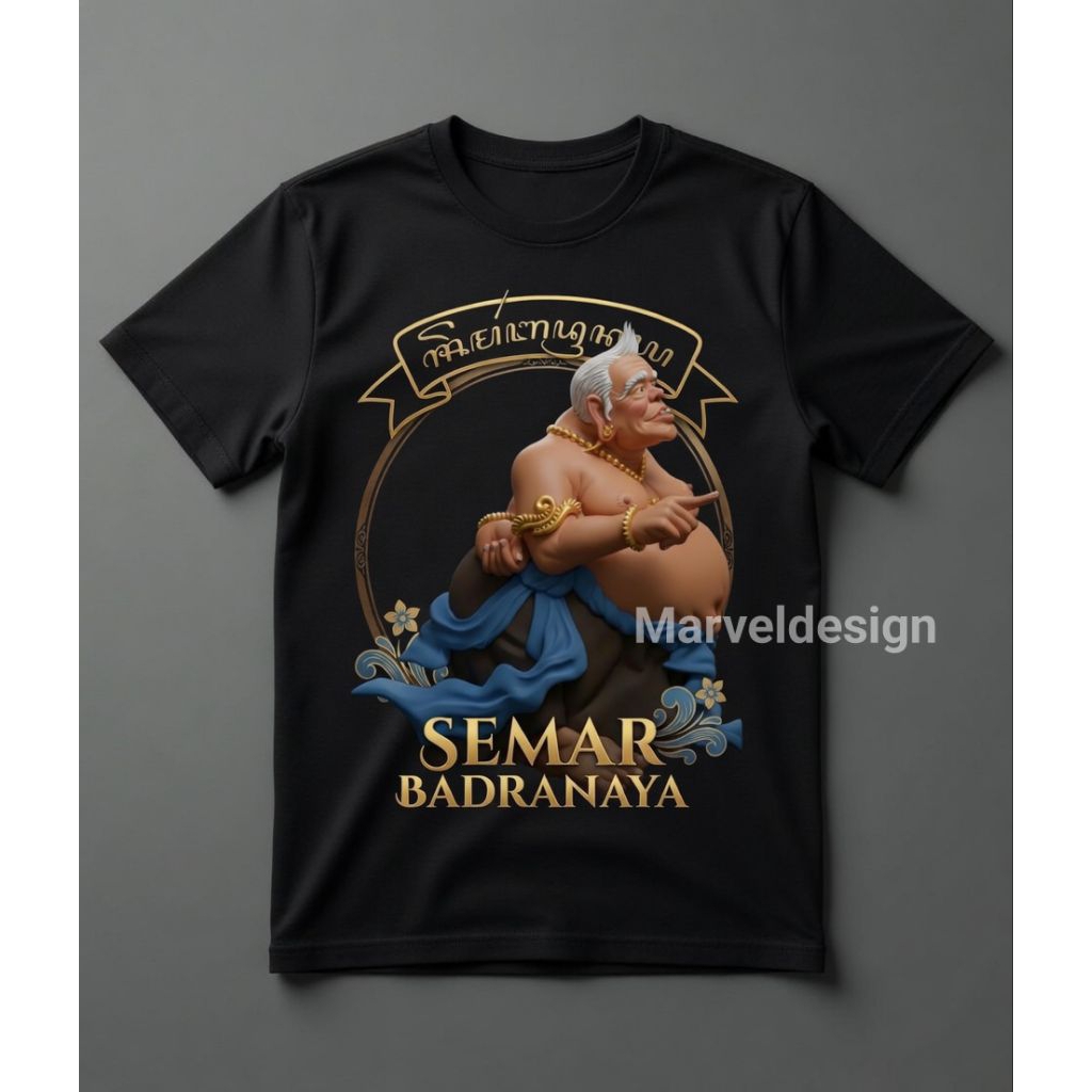 KAOS JAWA SEMAR BADRANAYA, KAOS AKSARA JAWA