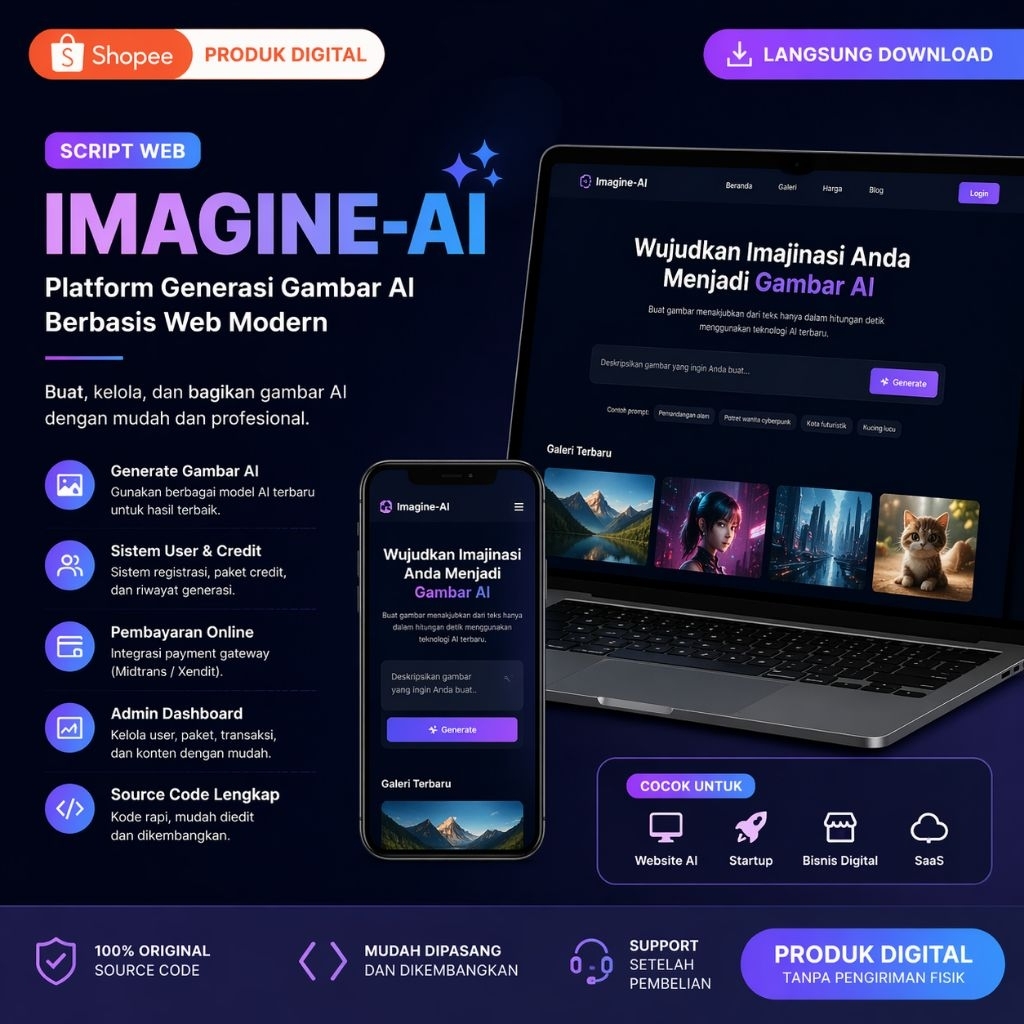 SOURCE CODE WEB IMAGINE-AI