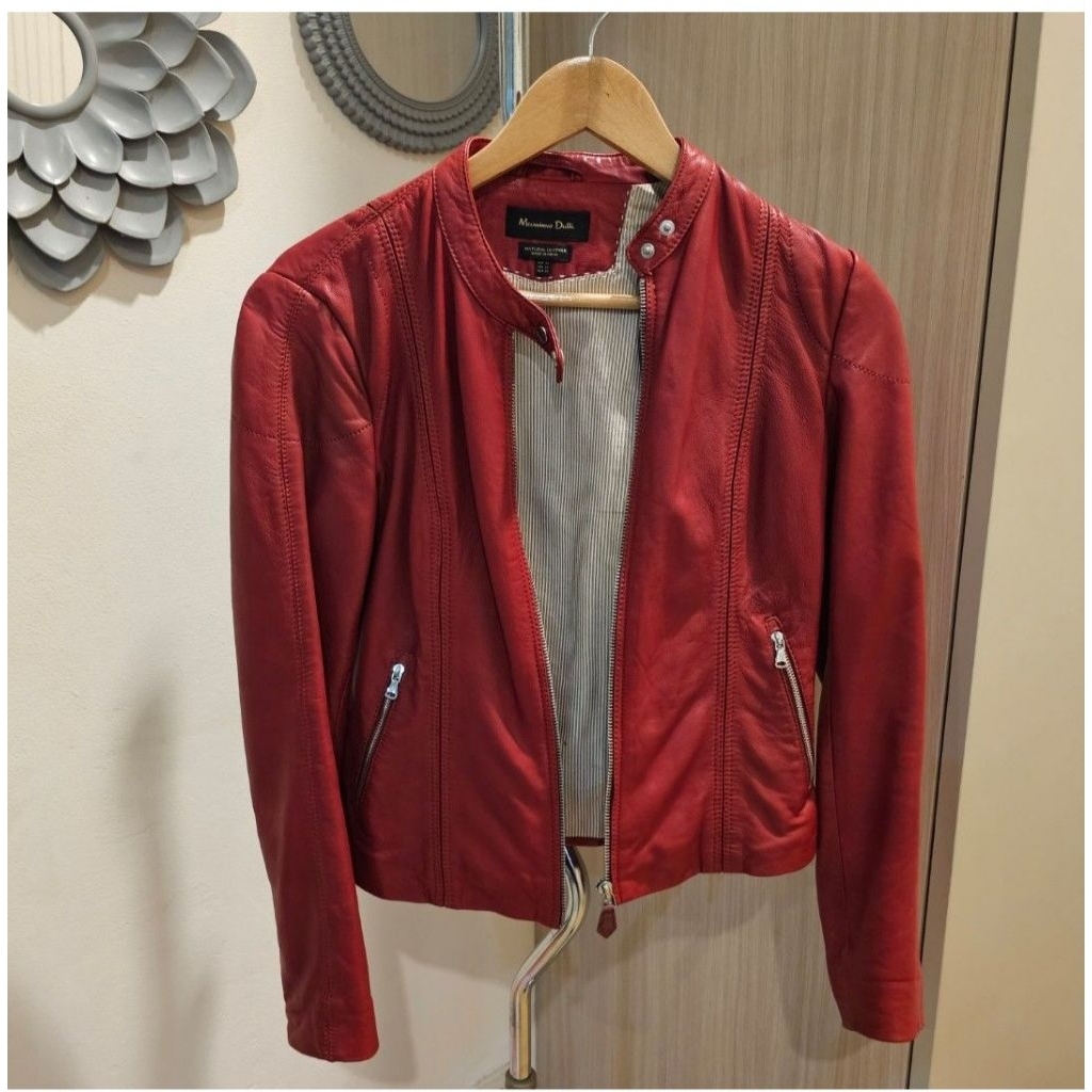 jaket kulit masimmo dutti