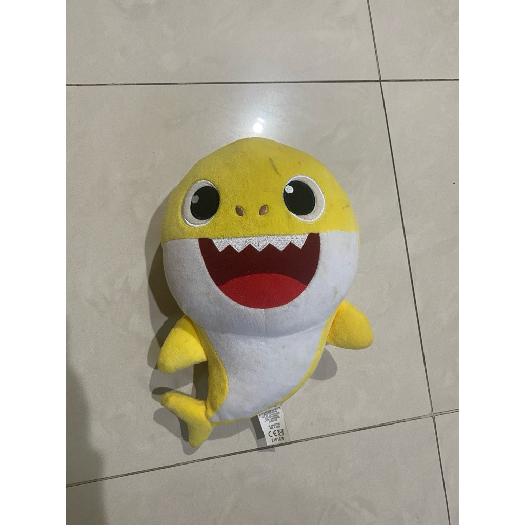 BONEKA BABY SHARK PINKFONG ORIGINAL PRELOVED MAINAN ANAK