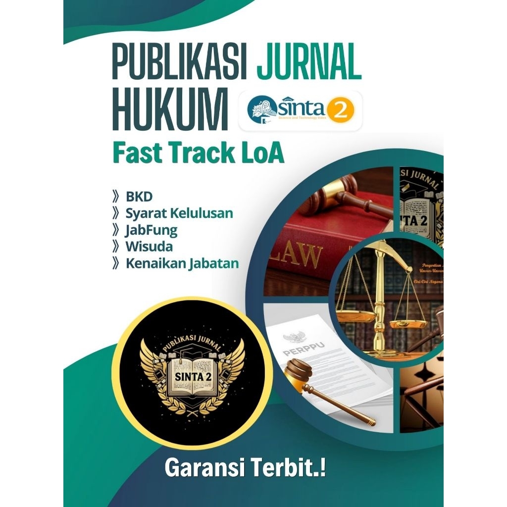 Publikasi Jurnal Hukum Sinta 2 Fast Track