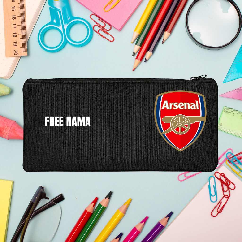 Free Nama Tempat Pensil Anak Laki-Laki Logo Team Sepak Bola Premier League 2025 2026