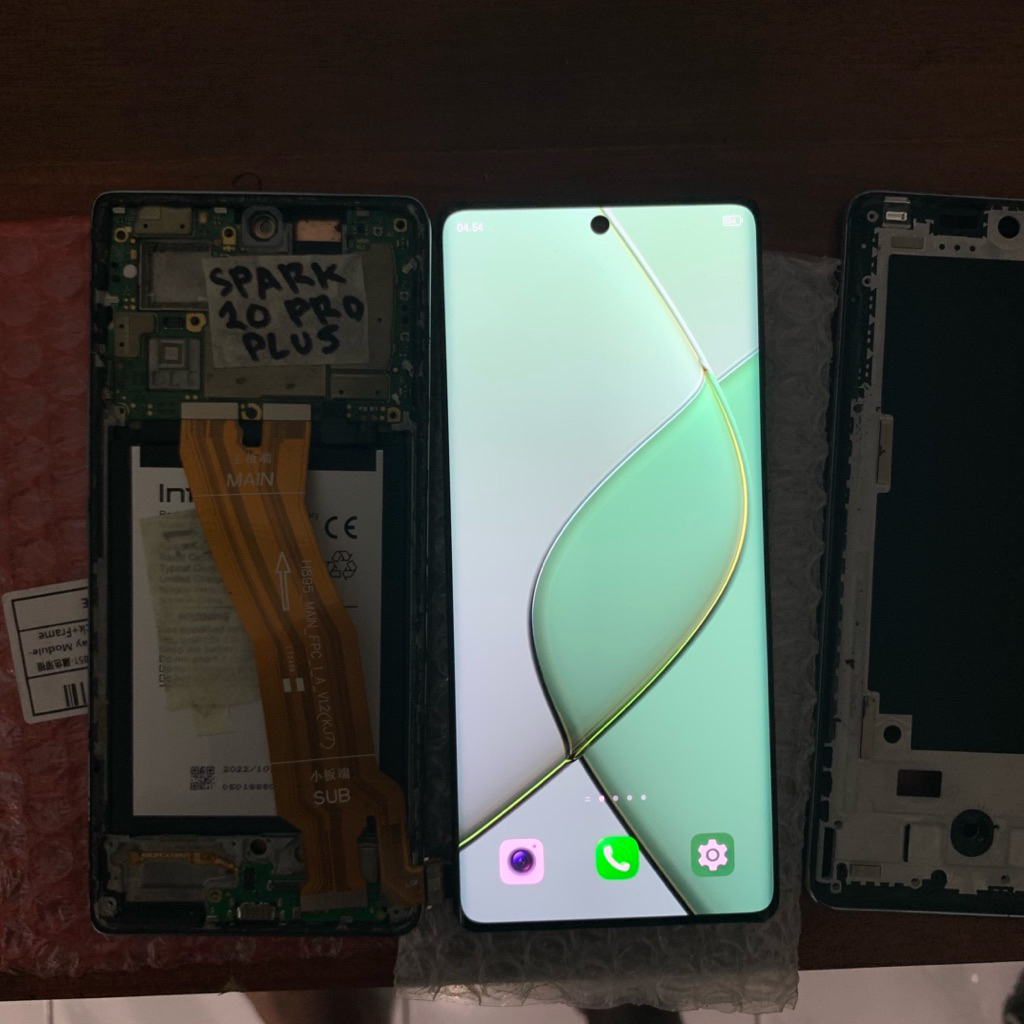 LCD TOUCHSCREEN ONLY MINUS FLICKER INFINIX NOTE 40 PRO 5G X6851 ORIGINAL COPOTAN