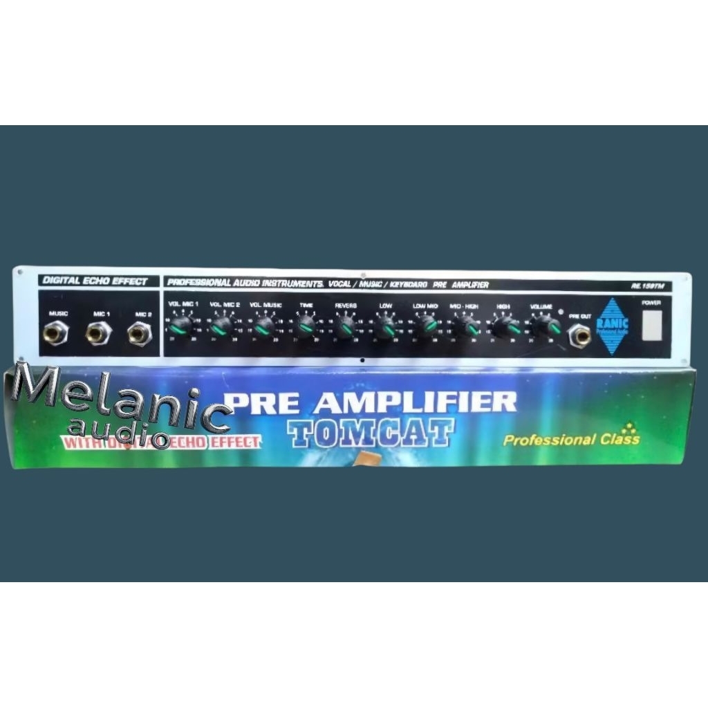 kit pre amplifier tone control tomcat type (590)