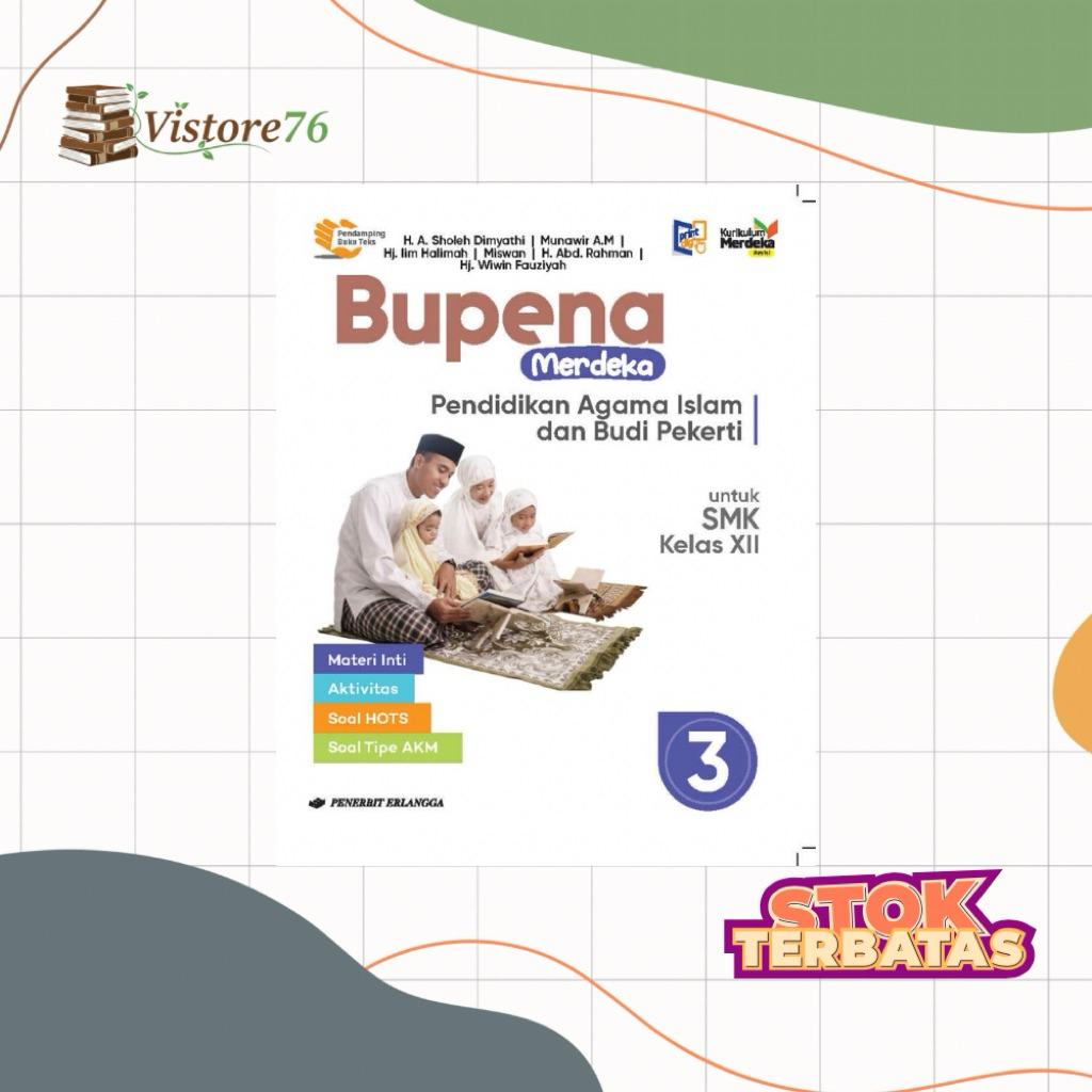 [Erlangga] Bupena Pendidikan Agama Islam & BP SMK Kelas 12/KM Revisi