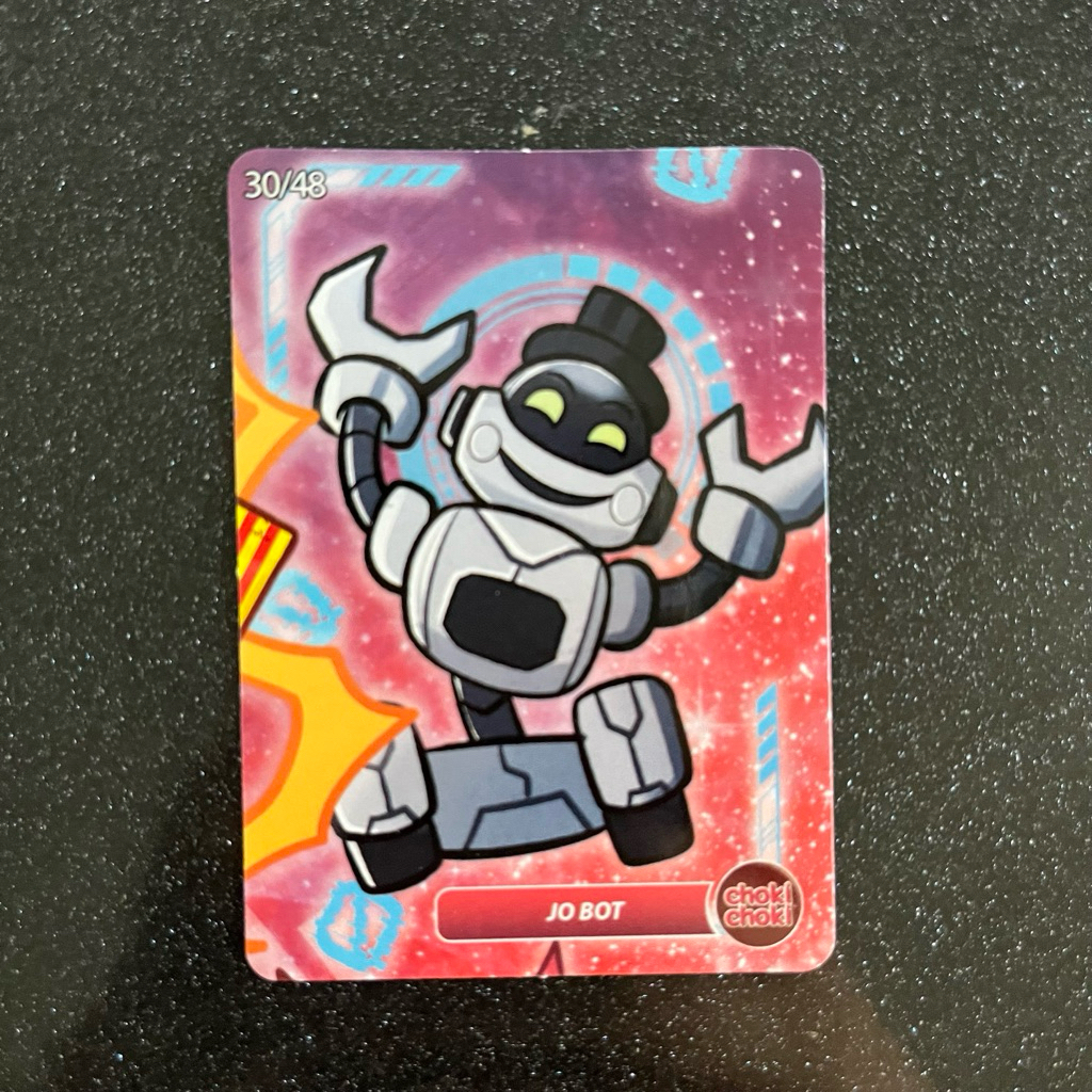 Kartu Jo Bot no 30/48 - Choki Choki Puzzle Malaysia