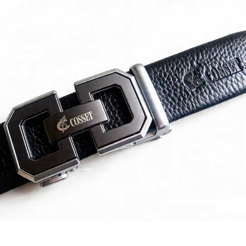 COSSET - Ikat Pinggang Pria Kulit Asli Original Branded 100%