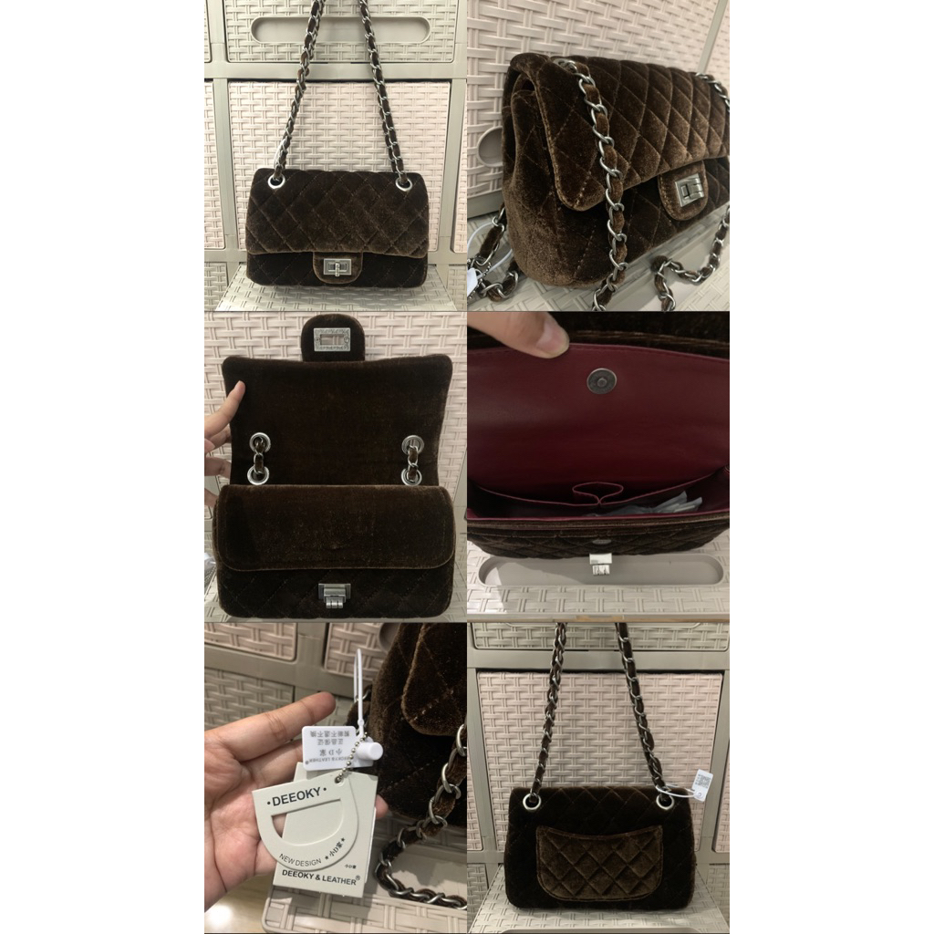 TAS DEEOKY ORIGINAL / ORIGINAL DEEOKY BAG / TAS WANITA DUPE CHANEL / TAS WANITA / FASHION WANITA / T