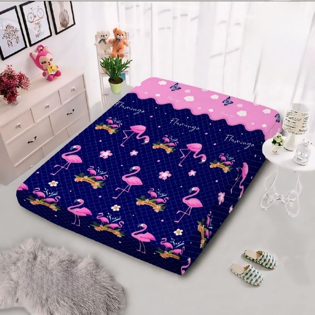 SARUNG KASUR BUSA RESLETING ANTI LUNTUR UKURAN 200X70X10 CM