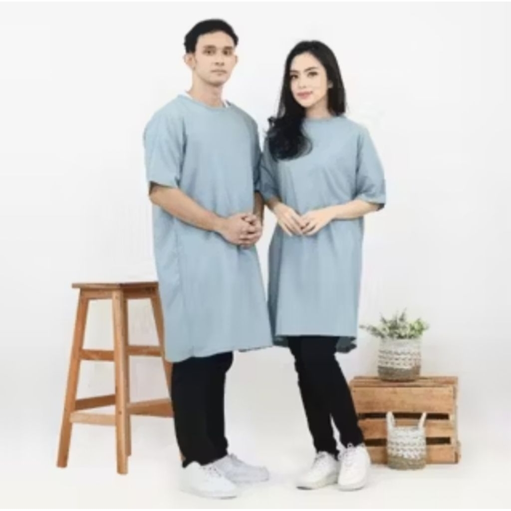 Baju Pasien Rumah Sakit Rawat Inap Lengan Pendek - Unisex Pria Wanita
