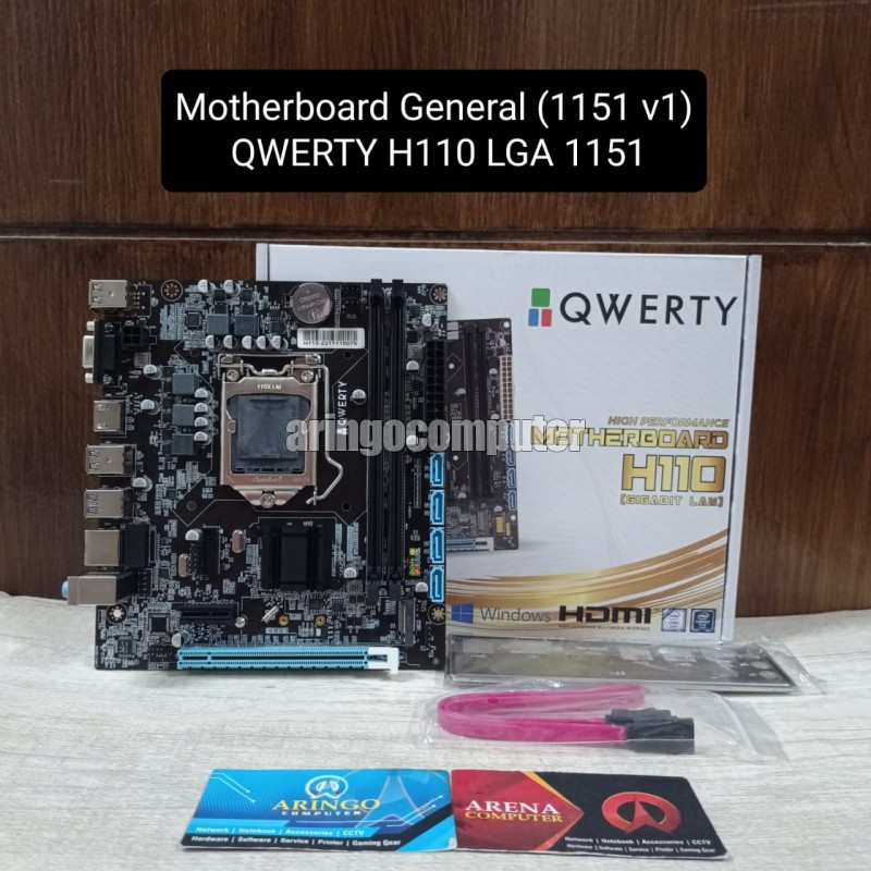 Motherboard QWERTY (1151 v1) H110 LGA 1151