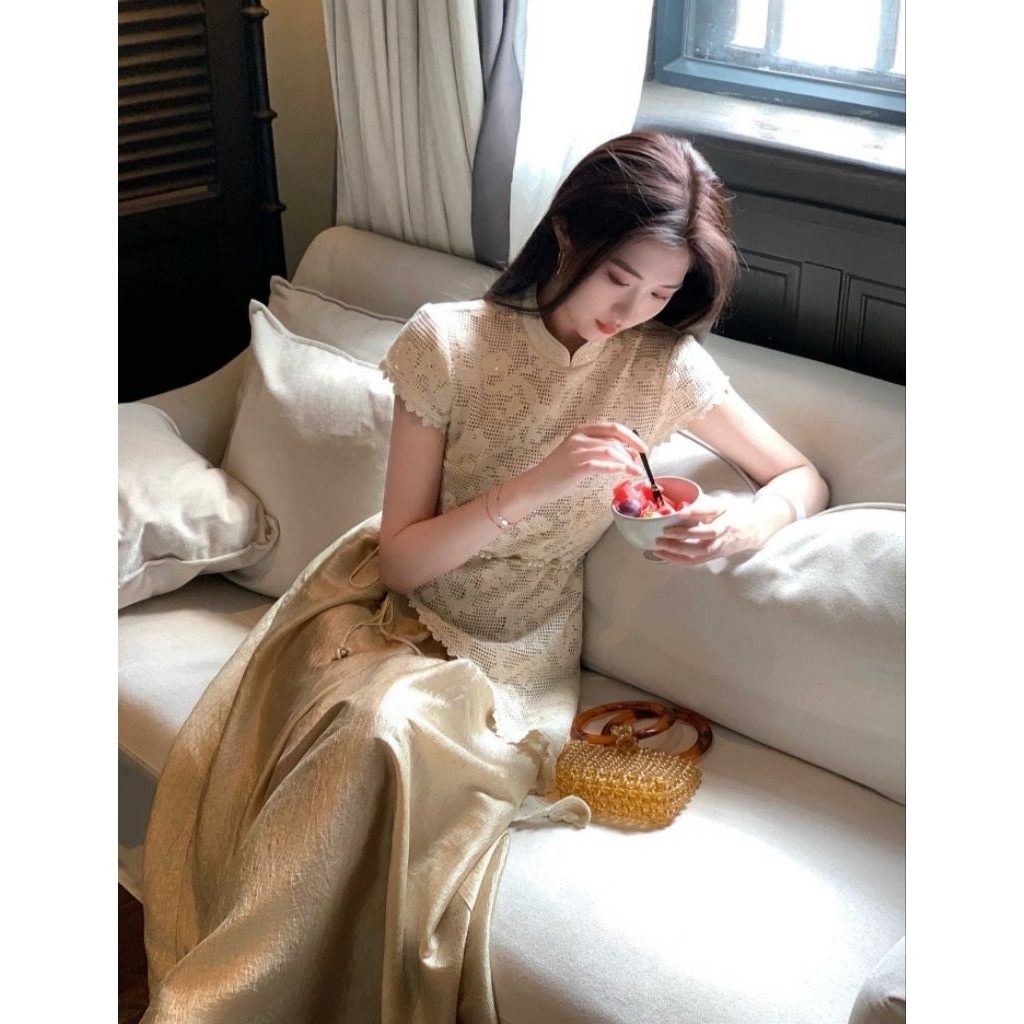 Jolene Enganging Qipao Cheongsam Two Piece