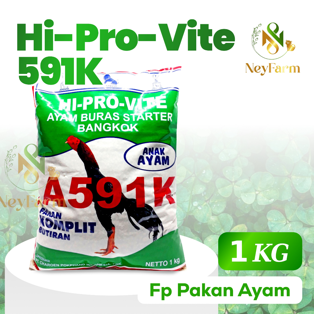 Pur Ayam A591K Pakan Anak Ayam HI Pro Vite A591K Pakan Ayam 591 1KG