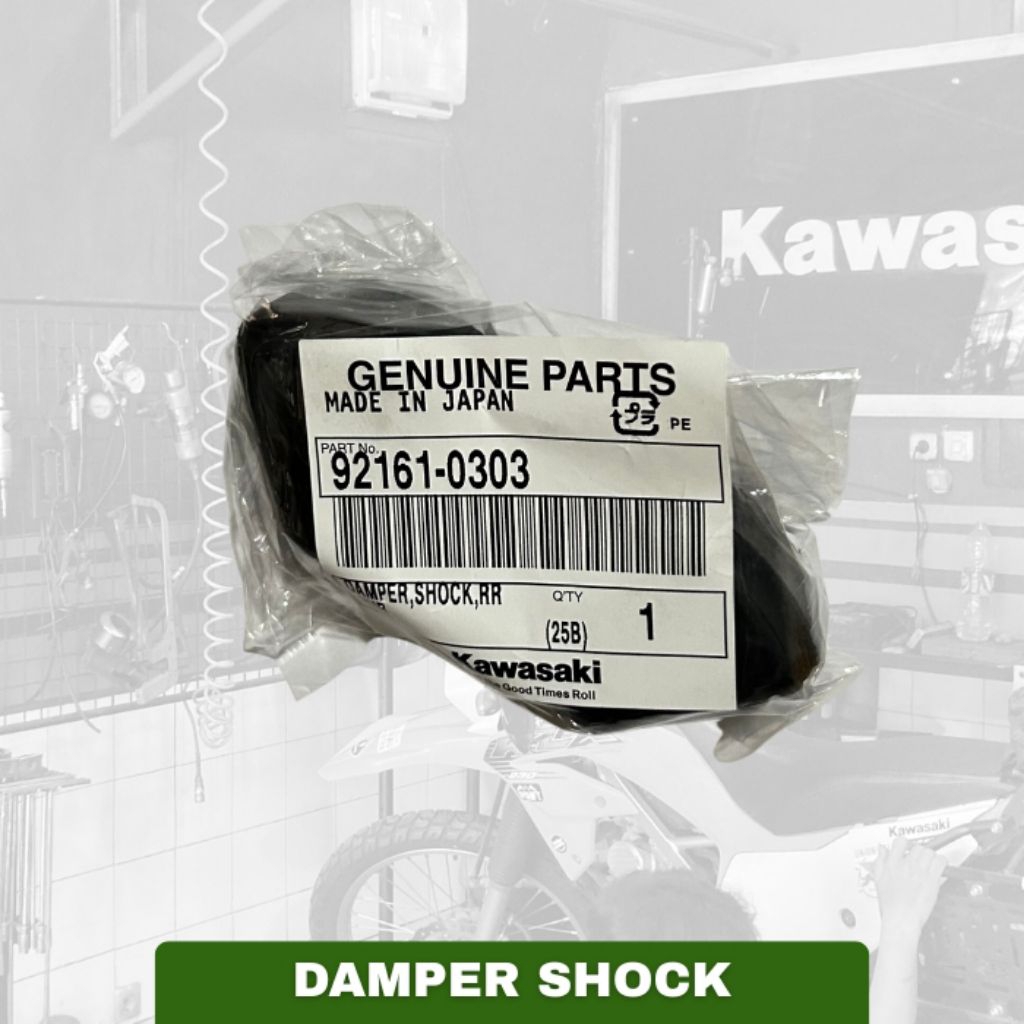 Karet Tromol Belakang Er6n - Sparepart Original Kawasaki (92161-0303)