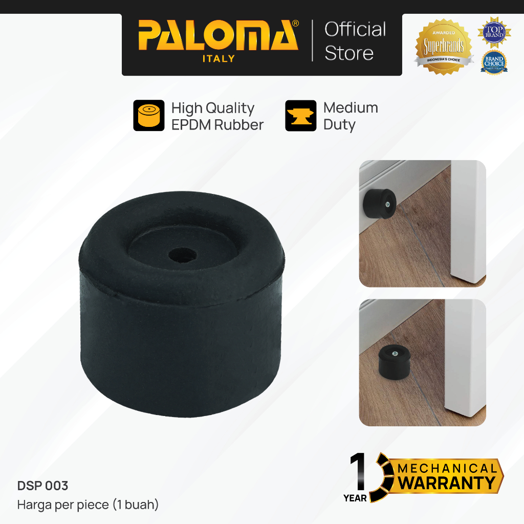 PALOMA DSP 003 Door Stopper Penahan Pintu Lantai Door Stop Stoper Floor Pengganjal Ganjalan Pintu Ru