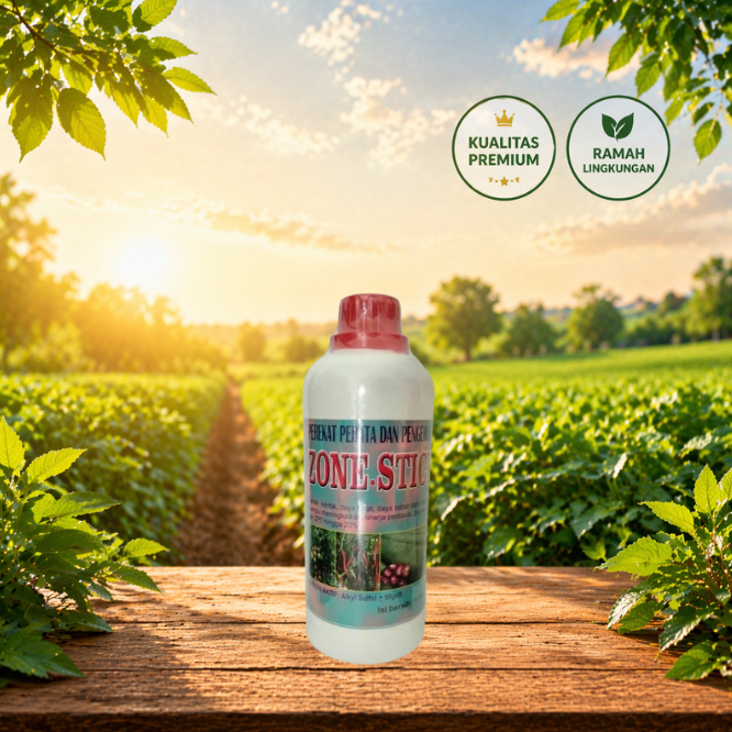 PEREKAT PESTISIDA ZONE STICK 500 ML + PENGEMULSI PESTISIDA 500ML
