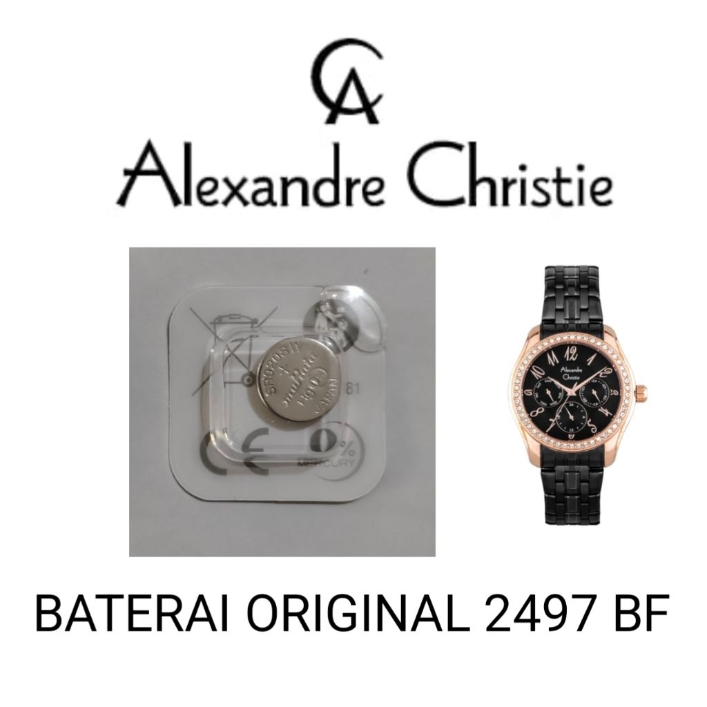 Baterai  Alexandre Christie original 2497 BF