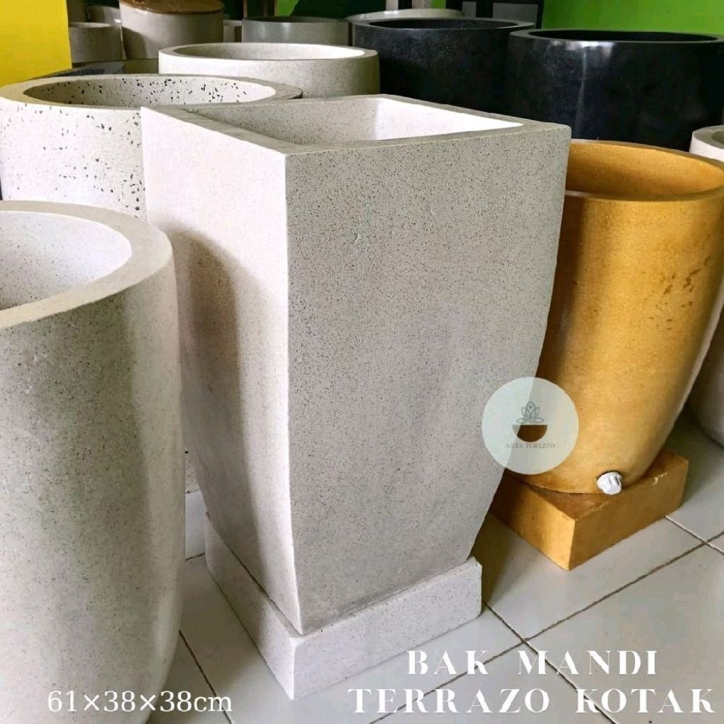 Bak Mandi Kotak Mini | Standing Minimalis Original