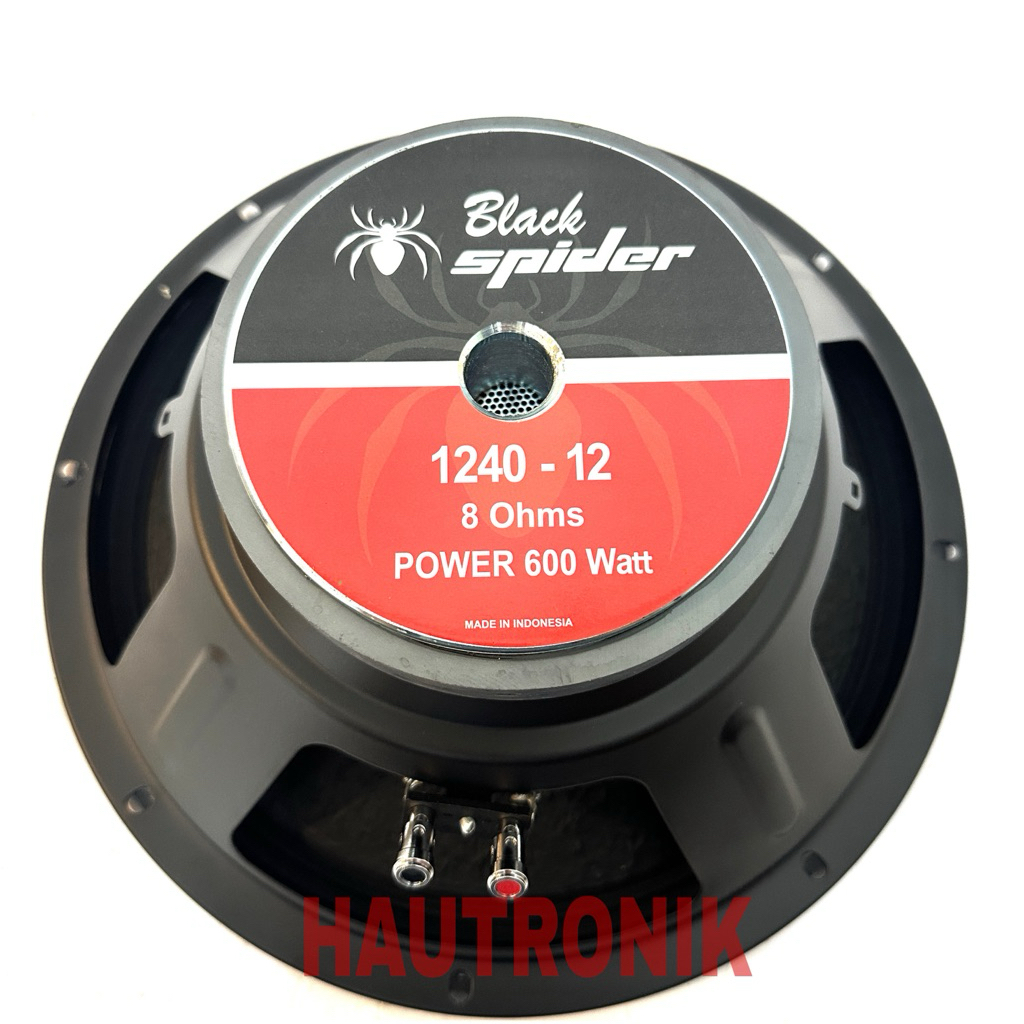 Speaker Komponen BlackSpider 1240 12inch 600watt Original Speaker Componen Black spider BS 1240 bs12