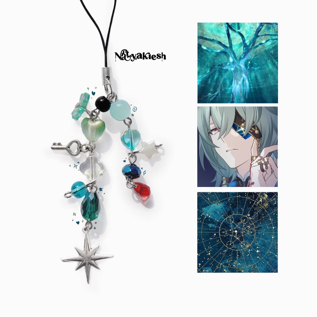 Anaxa Phonestrap Phonecharm | Honkai Star Rail (HSR) Merch Phonestrap