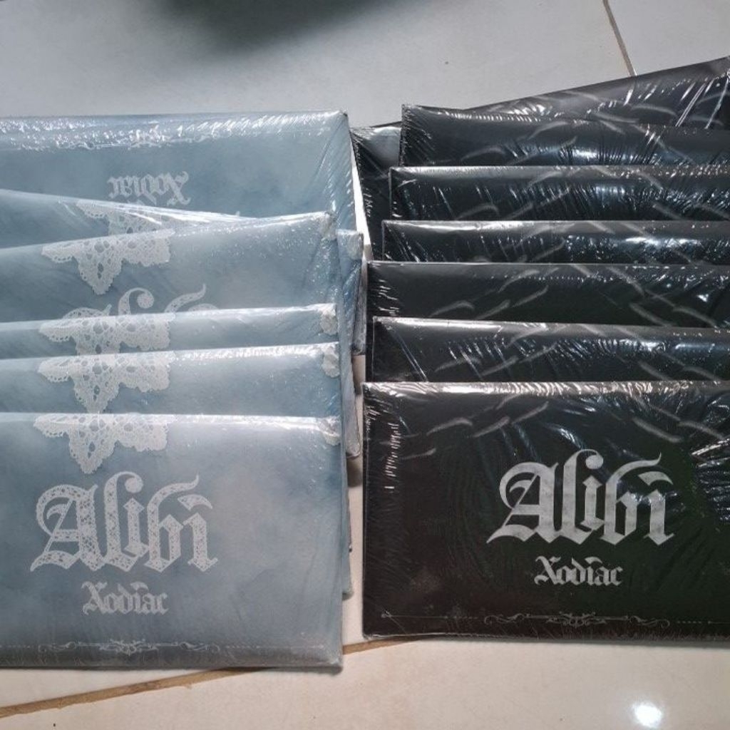 Album XODIAC / Album Alibi / Alibi Xodiac / Album asli sealed belum pernah dibuka
