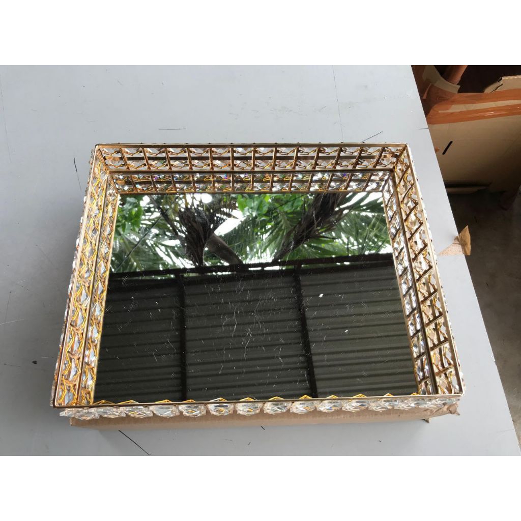 TRAY KRISTAL TANPA GAGANG 30×40 { TRAY AJA }