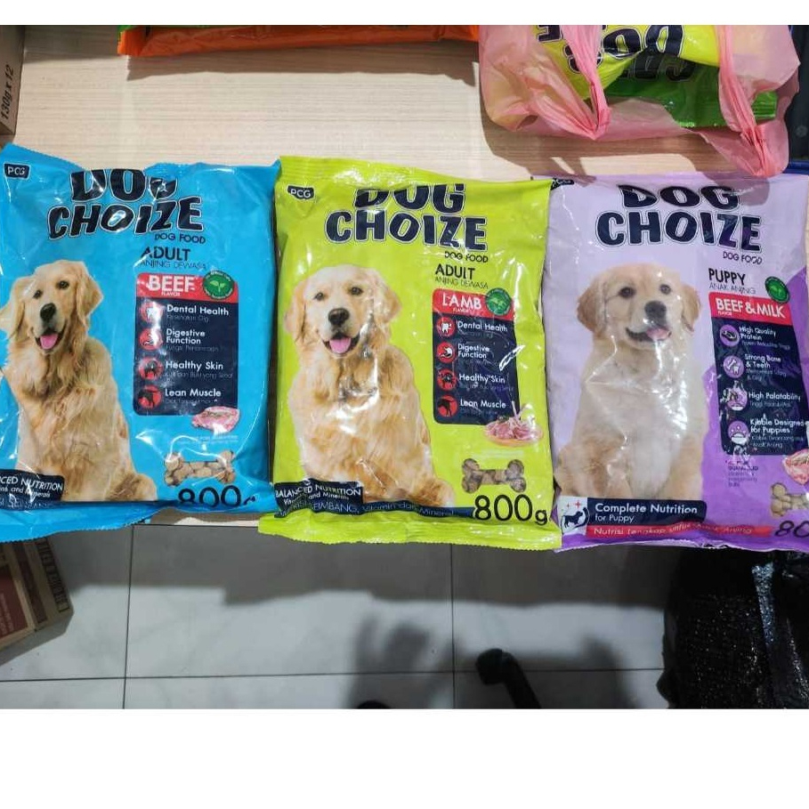 FRESHPACK MAKANAN ANJING DEWASA / MAKANAN ANJING PUPPY DOG CHOIZE  , DOG CHOIZE BEEF , DOG CHOIZE LA