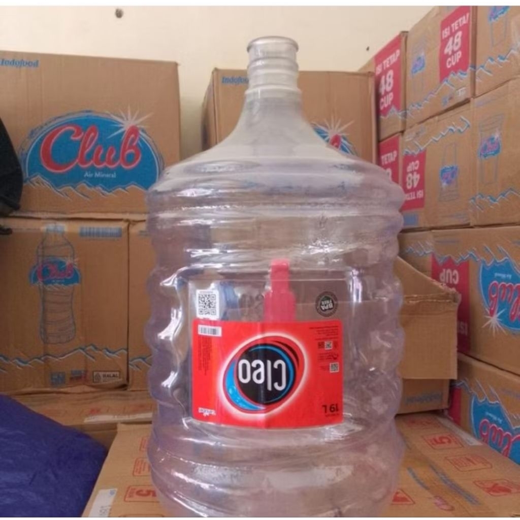 GALON CLEO KOSONG GALON AIR MINUM KOSONG 19 LITER BERSIH