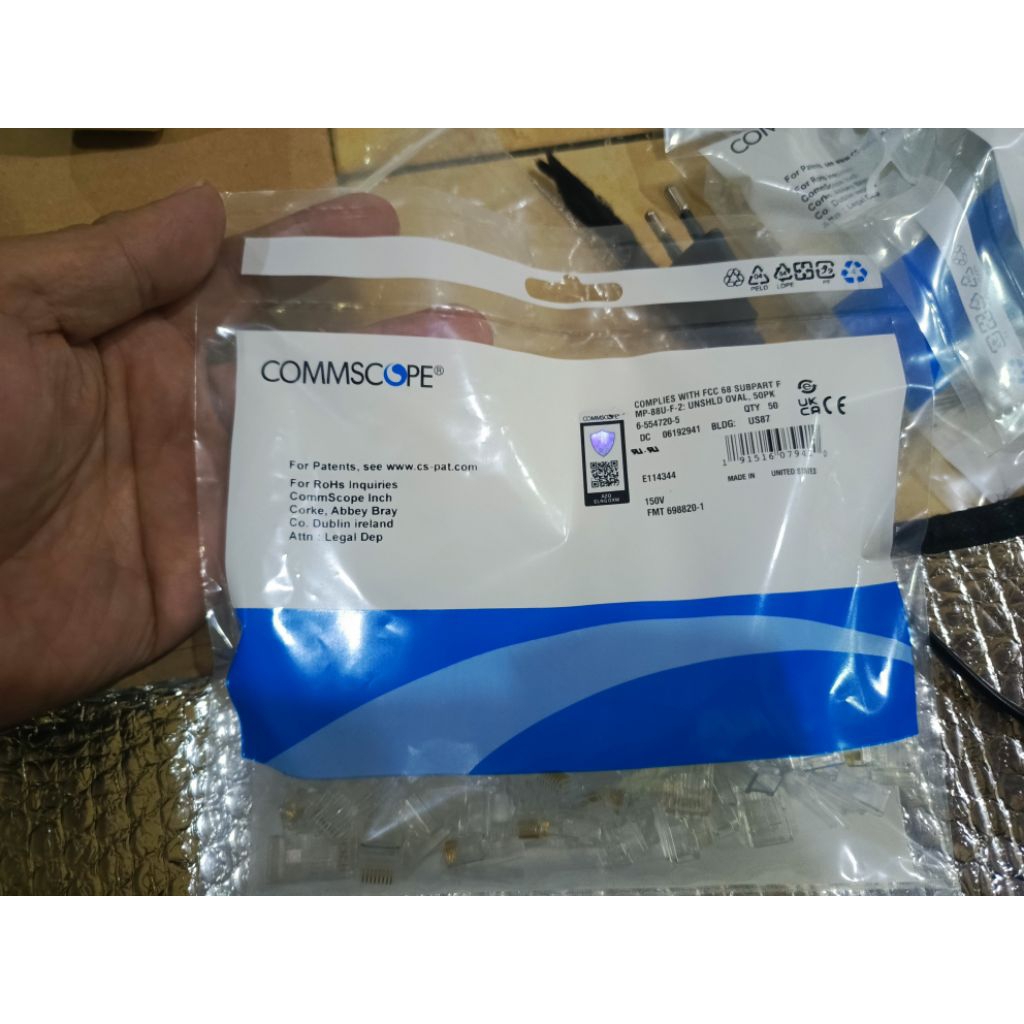 Commscope cat 5e RJ45