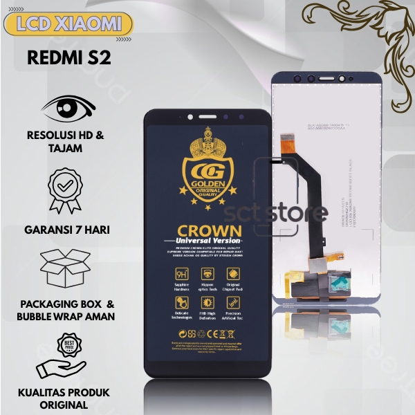 LCD XIAOMI REDMI S2 / TOUCHSCREEN REDMI S2 / Y2 ORIGINAL FULLSET ORIGINAL