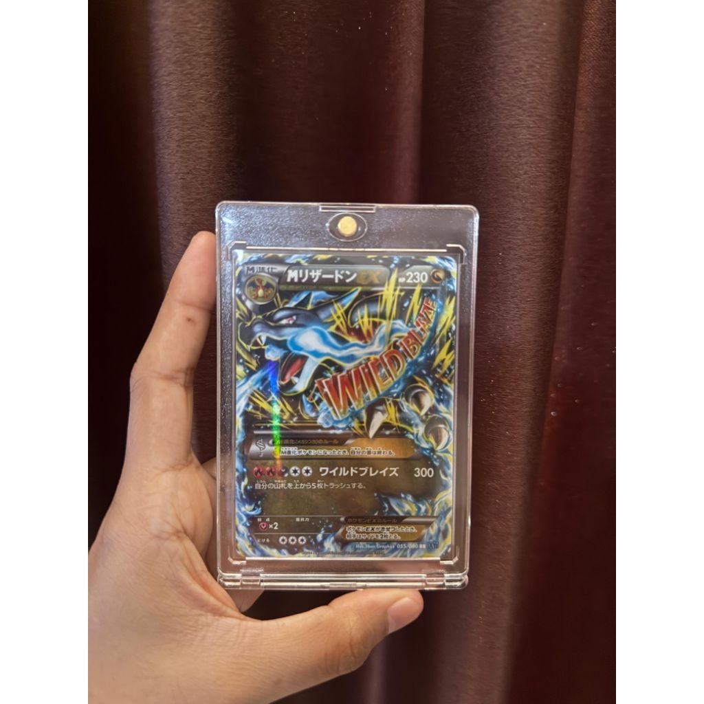KARTU POKEMON M CHARIZARD EX WILD BLAZE 055/080 RARE JAPAN