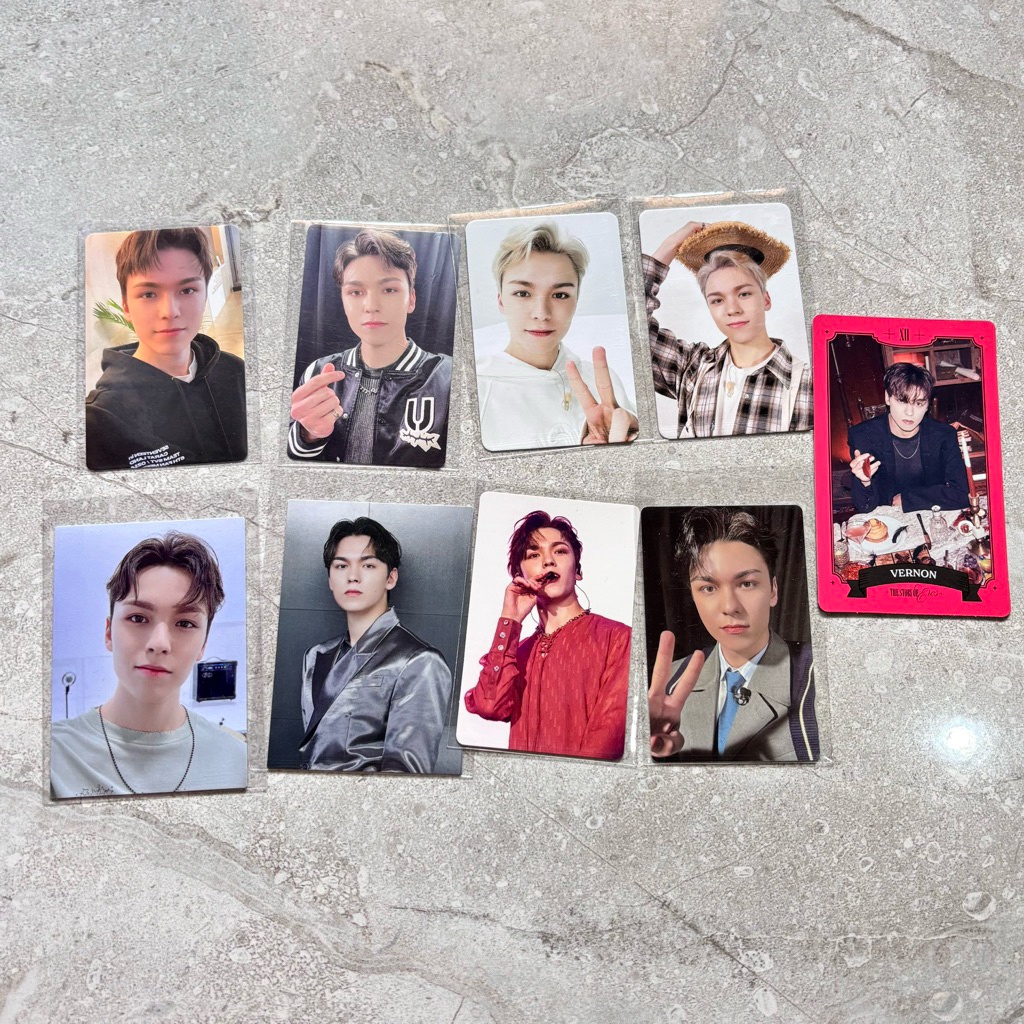 BUNDLE PHOTOCARD PC VERNON CARATLAND GOING SEVENTEEN DREAM RIGHT HERE JAPAN DVD
