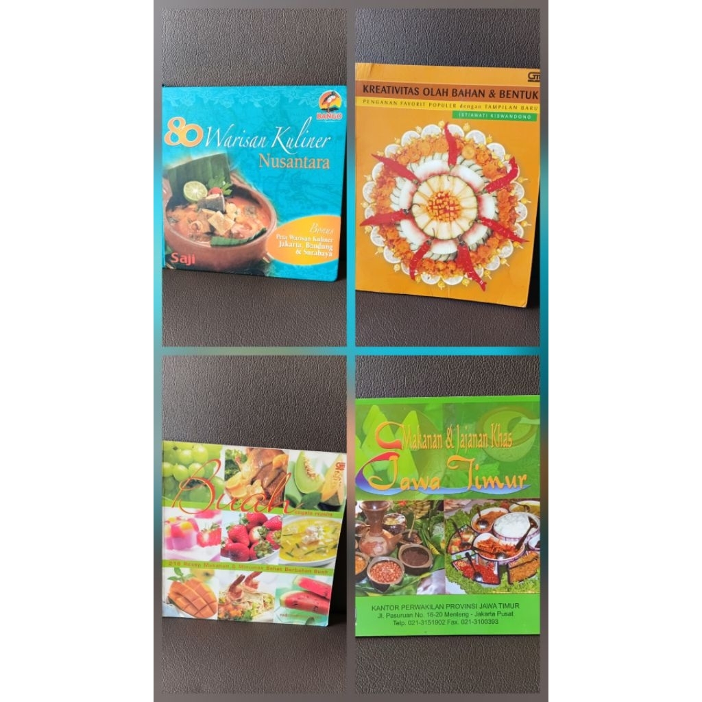 buku resep masakan tebal langka