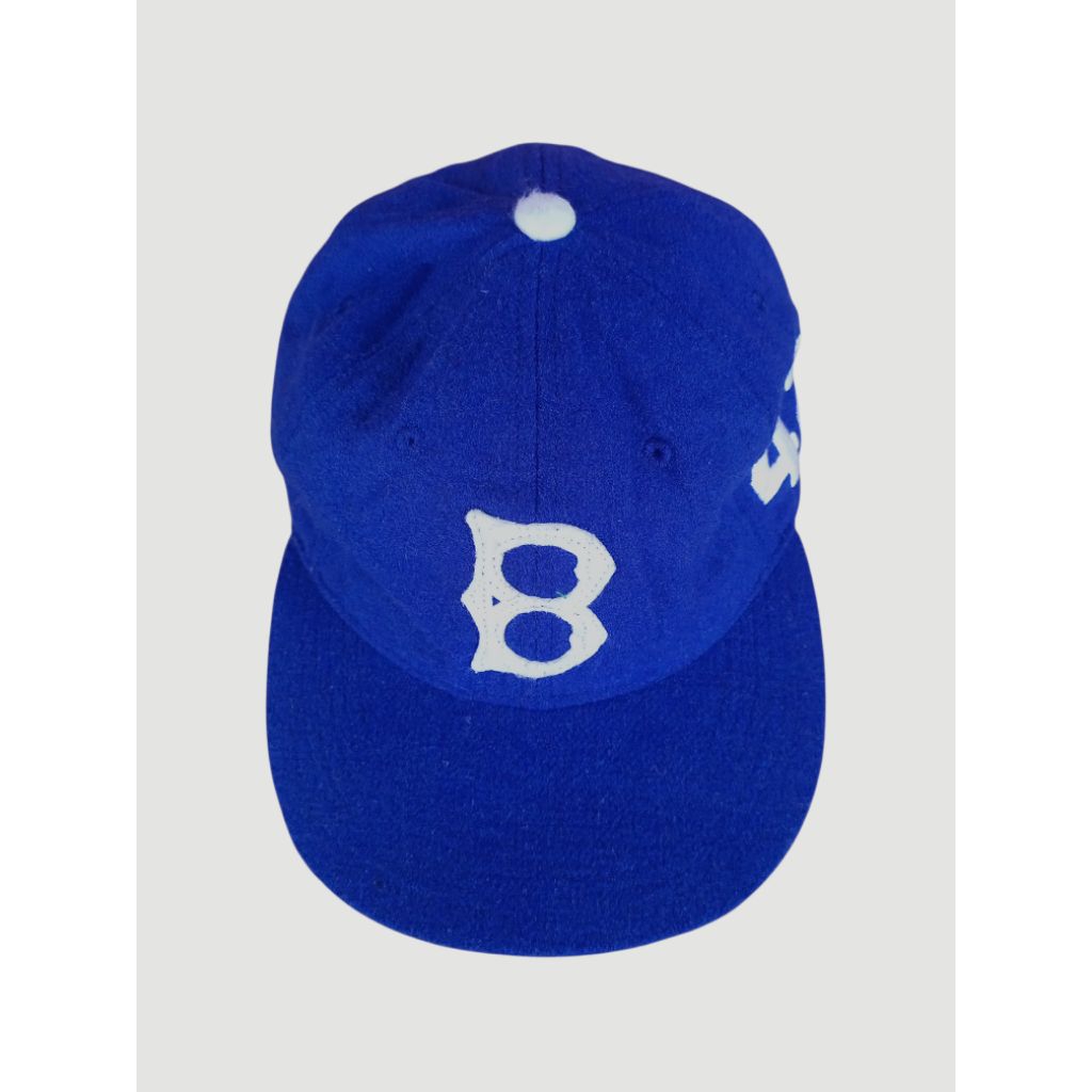 Jackie Robinson 42 Dodgers Wool Baseball Cap Ebbets Field