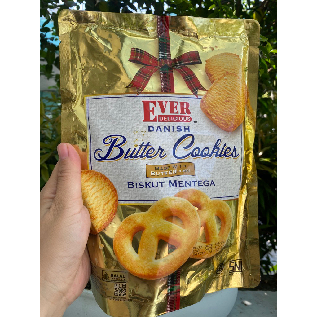 Ever Delicious Butter Cookies Biscuit Mentega Biskuit Danish Cookies Butter
