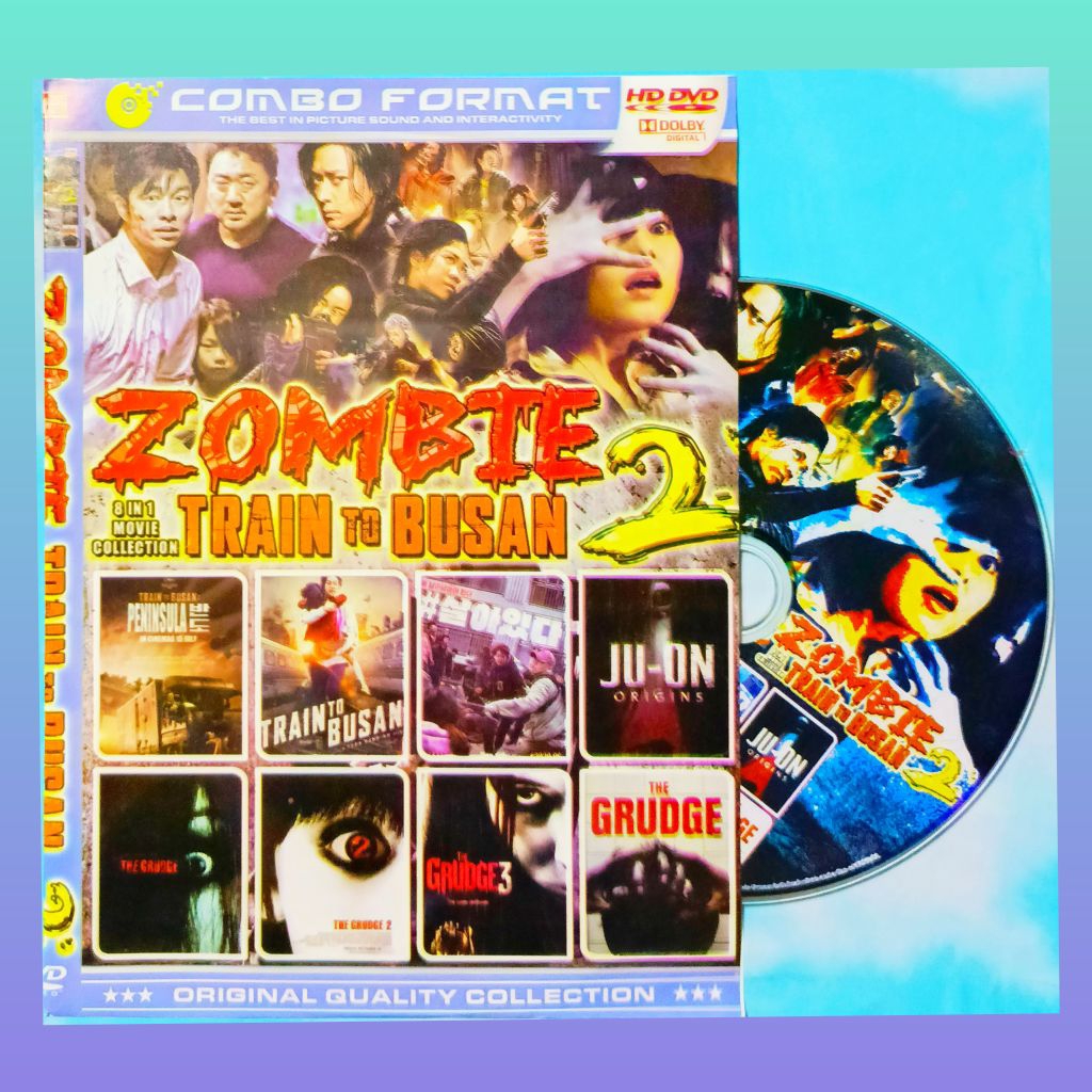 Kaset film zombie train to busan 2 koleksi isi 8 judul film pilihan terpopuler