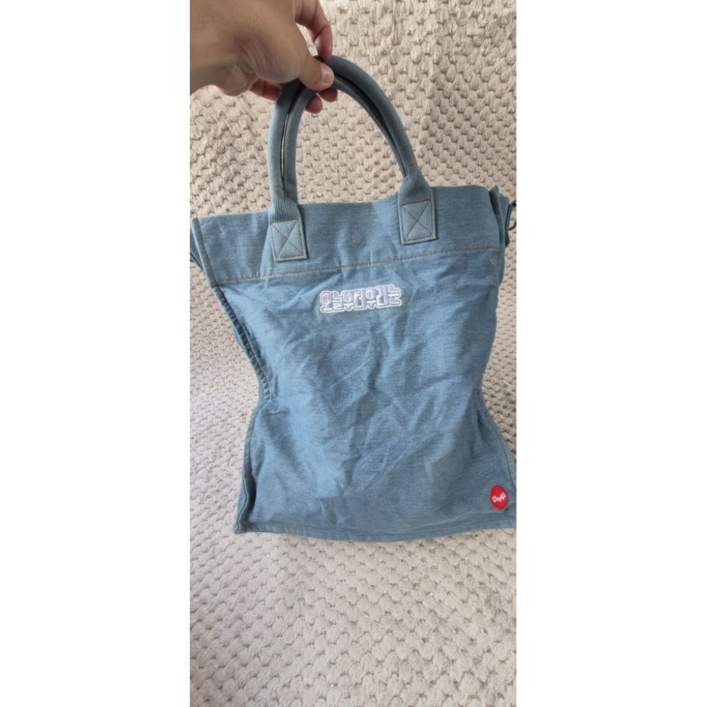 Tas tote sling jeans korea (DAYLIFE)