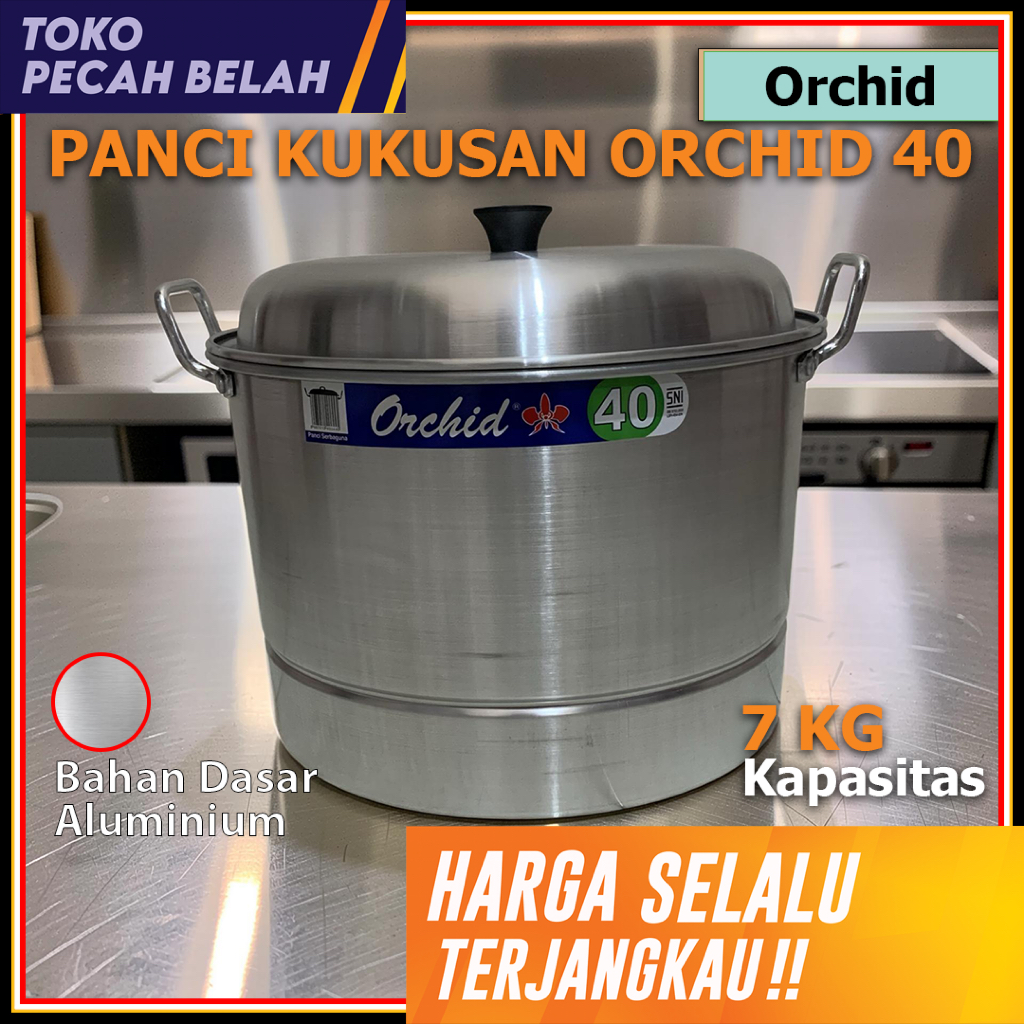 Panci Serbaguna Dandang Langseng / KALAKAT KUKUSAN ORCHID 40 CM Maspion