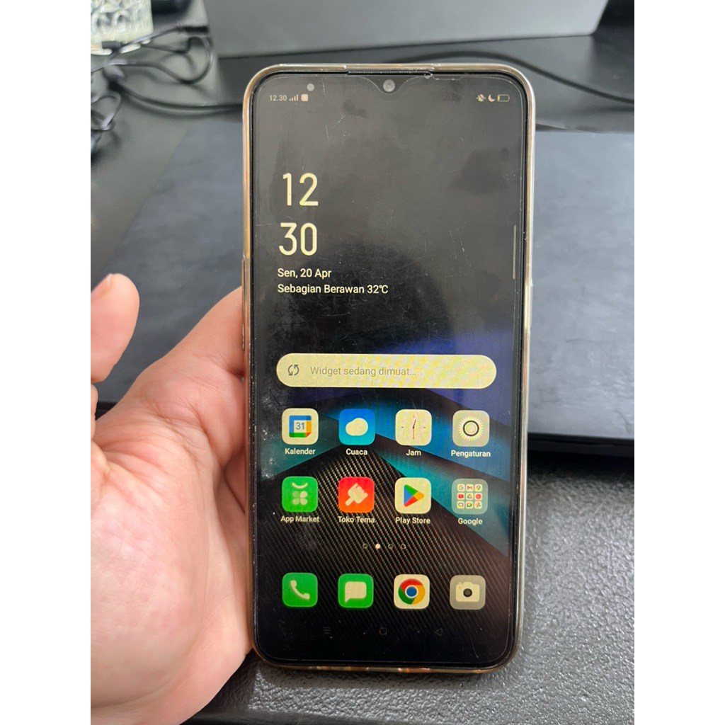 (second) HP OPPO A31 Ram 8/256 GB Smartphone