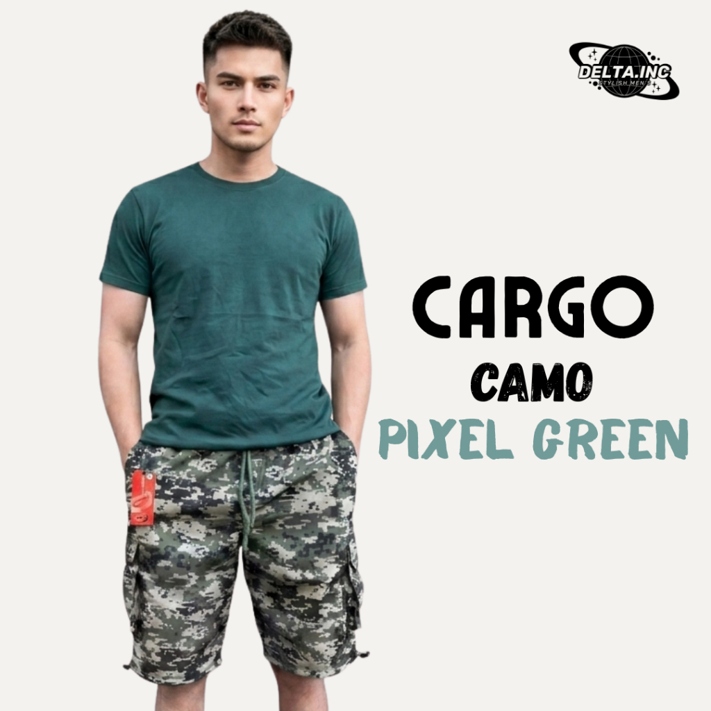 Celana pendek Cargo Army POLOS Soft DESPO Loreng Boardshort PENDEK