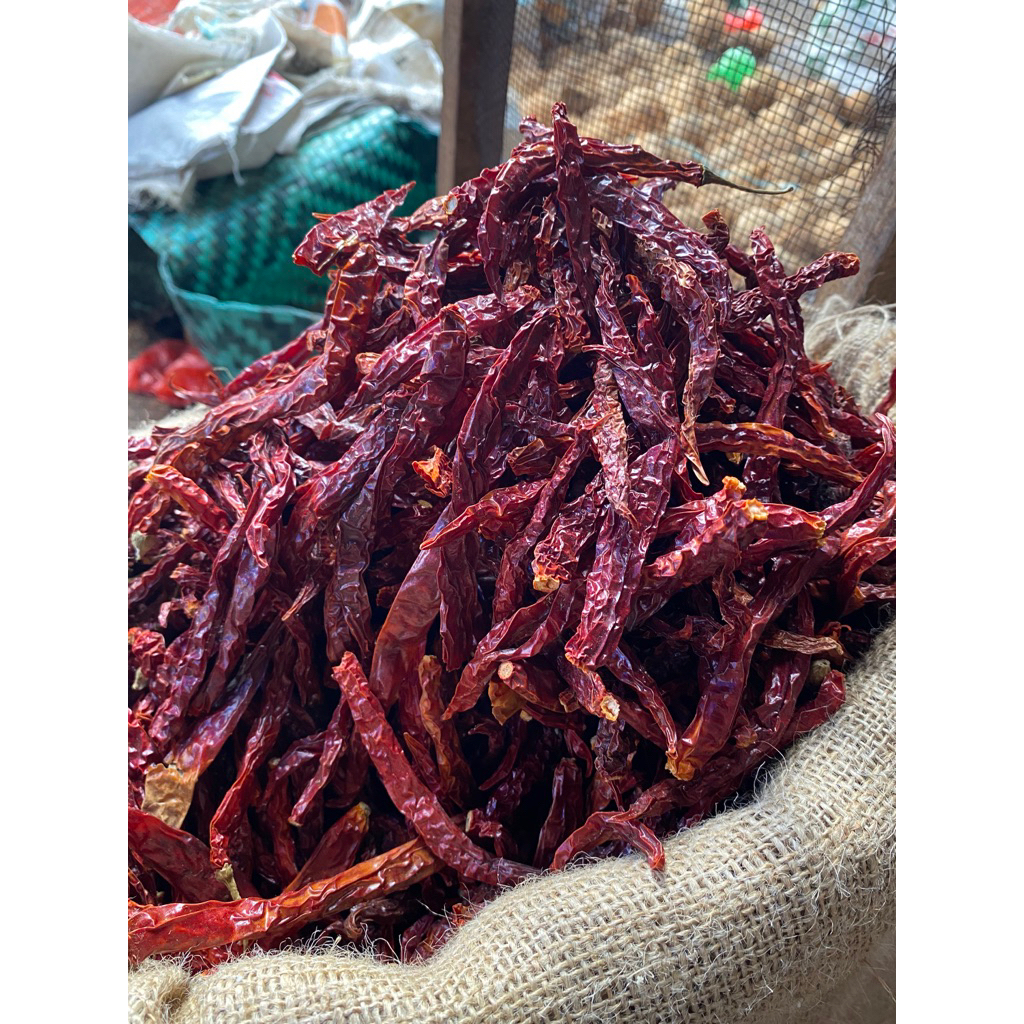 Cabe Kering Cabe Keriting Kering 1 kg, Cabe Super Pedas 1 Kg