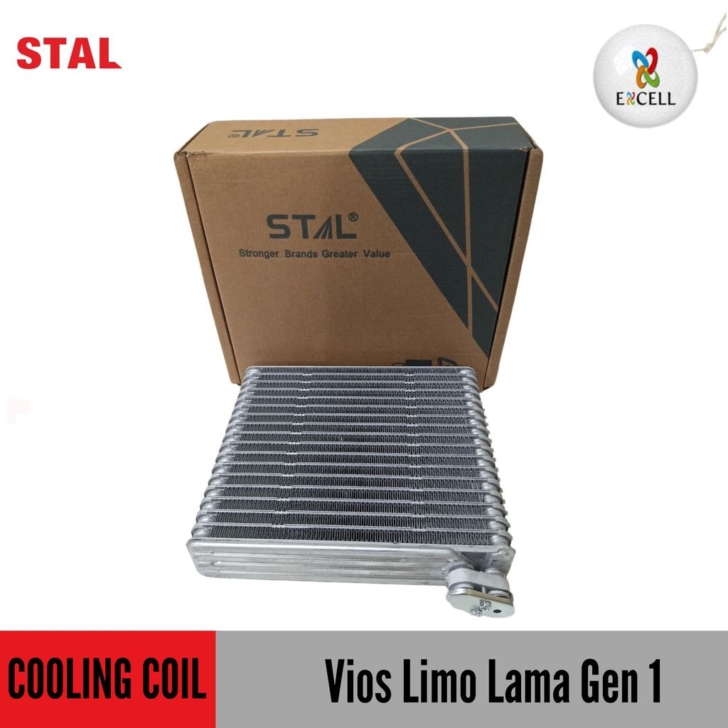 EVAP EVAPORATOR COOLING COIL KOIL AC MOBIL TOYOTA VIOS LIMO LAMA GEN 1